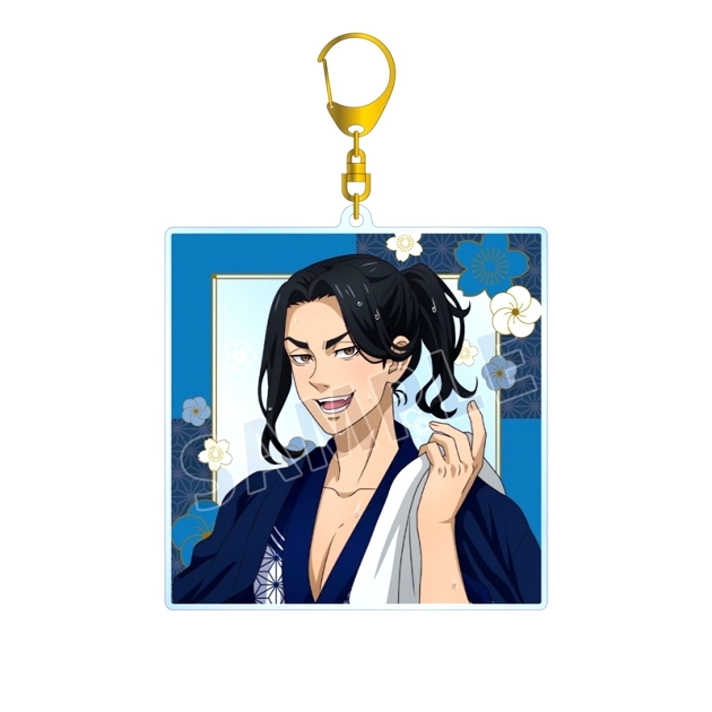 TV Anime Tokyo Revengers Newly Drawn Keisuke Baji Hot Spring Yukata ver. BIG Acrylic Keychain (Reissue) [NEW]