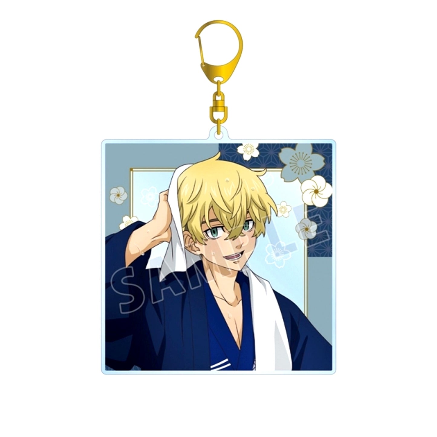 TV Anime Tokyo Revengers Newly Drawn Chifuyu Matsuno Hot Spring Yukata ver. BIG Acrylic Keychain (Reissue) [NEW]