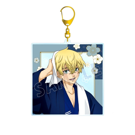 TV Anime Tokyo Revengers Newly Drawn Chifuyu Matsuno Hot Spring Yukata ver. BIG Acrylic Keychain (Reissue) [NEW]