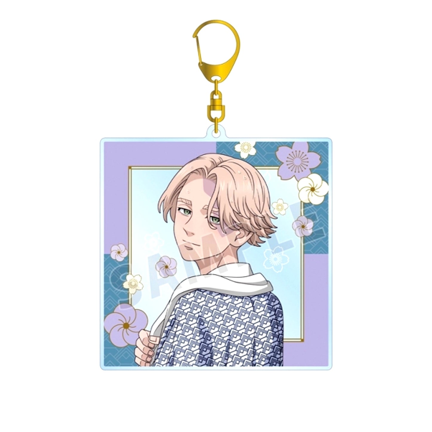 TV Anime Tokyo Revengers Newly Drawn Seishu Inui Hot Spring Yukata ver. BIG Acrylic Keychain (Reissue) [NEW]