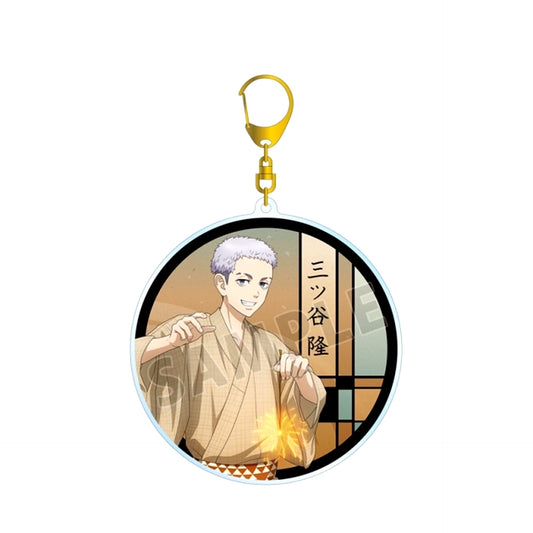 TV Anime Tokyo Revengers Newly Drawn Illustration Takashi Mitsuya Fireworks ver. BIG Acrylic Keychain (Reissue) [NEW]