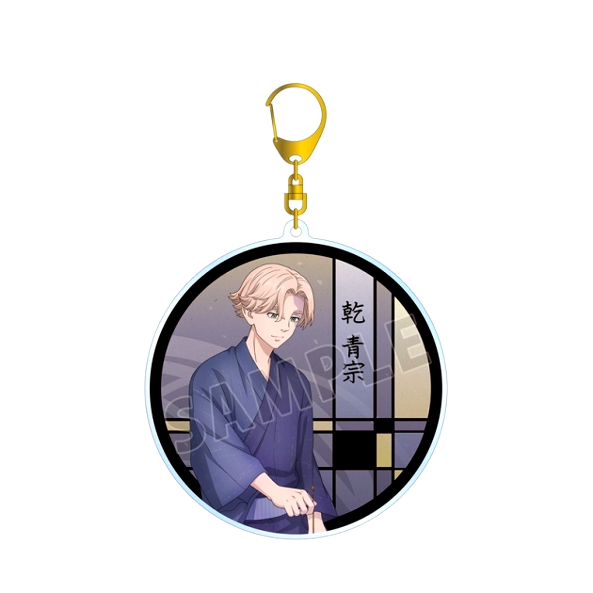 TV Anime Tokyo Revengers Newly Drawn Illustration Seishu Inui Fireworks ver. BIG Acrylic Keychain (Reissue) [NEW]