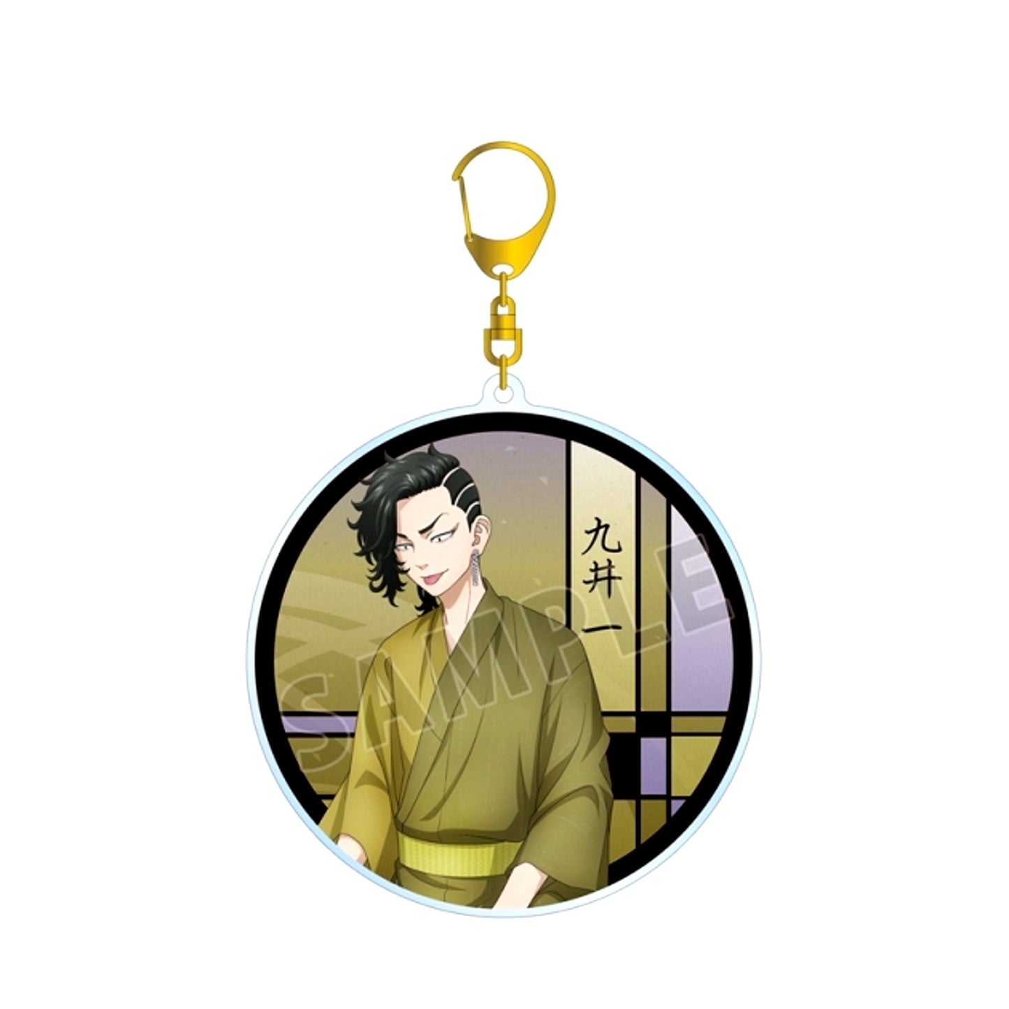 TV Anime Tokyo Revengers Newly Drawn Illustration Hajime Kokonoi Fireworks ver. BIG Acrylic Keychain (Reissue) [NEW]