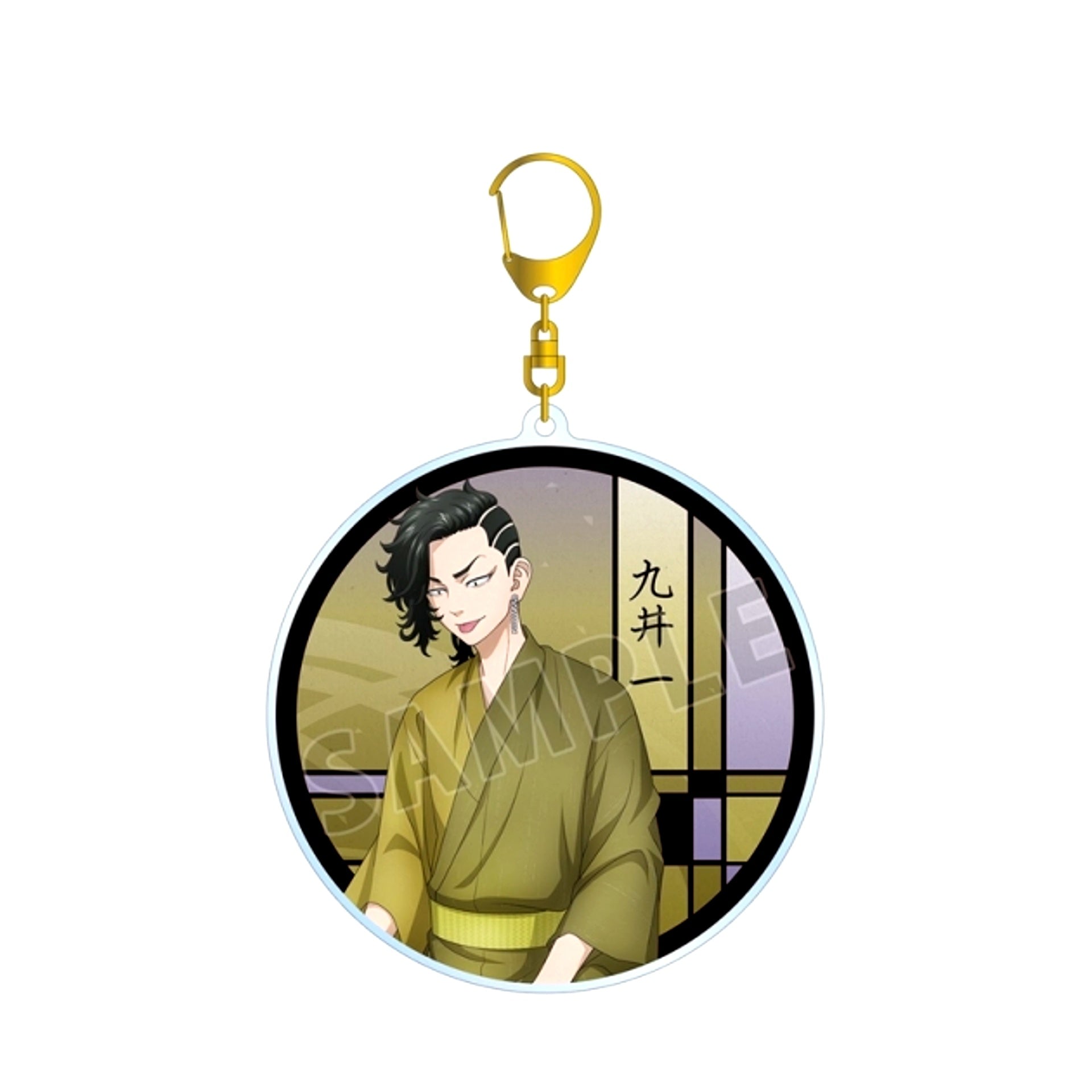 TV Anime Tokyo Revengers Newly Drawn Illustration Hajime Kokonoi Fireworks ver. BIG Acrylic Keychain (Reissue) [NEW]