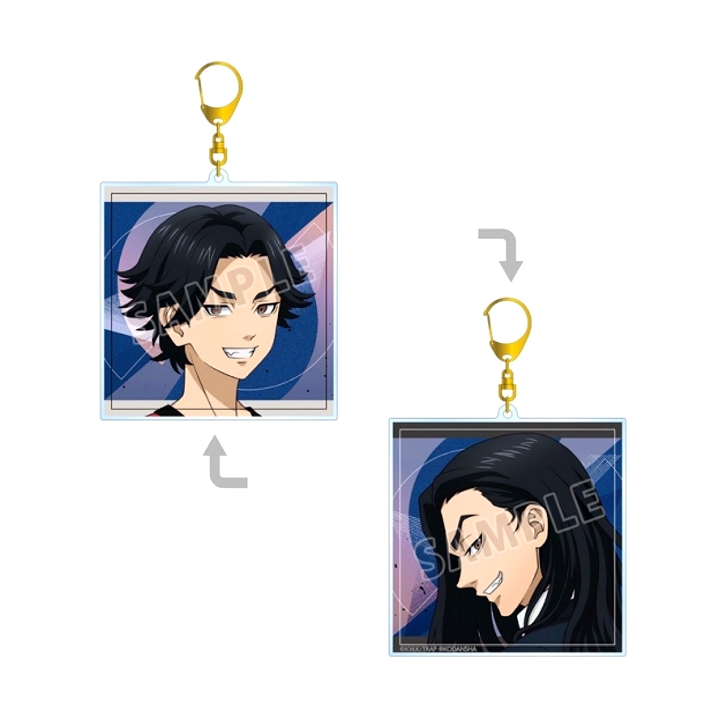 TV Anime Tokyo Revengers Newly Drawn Illustration Keisuke Baji Past ver. / 2005 ver. Double-Sided BIG Acrylic Keychain (Reissue) [NEW]