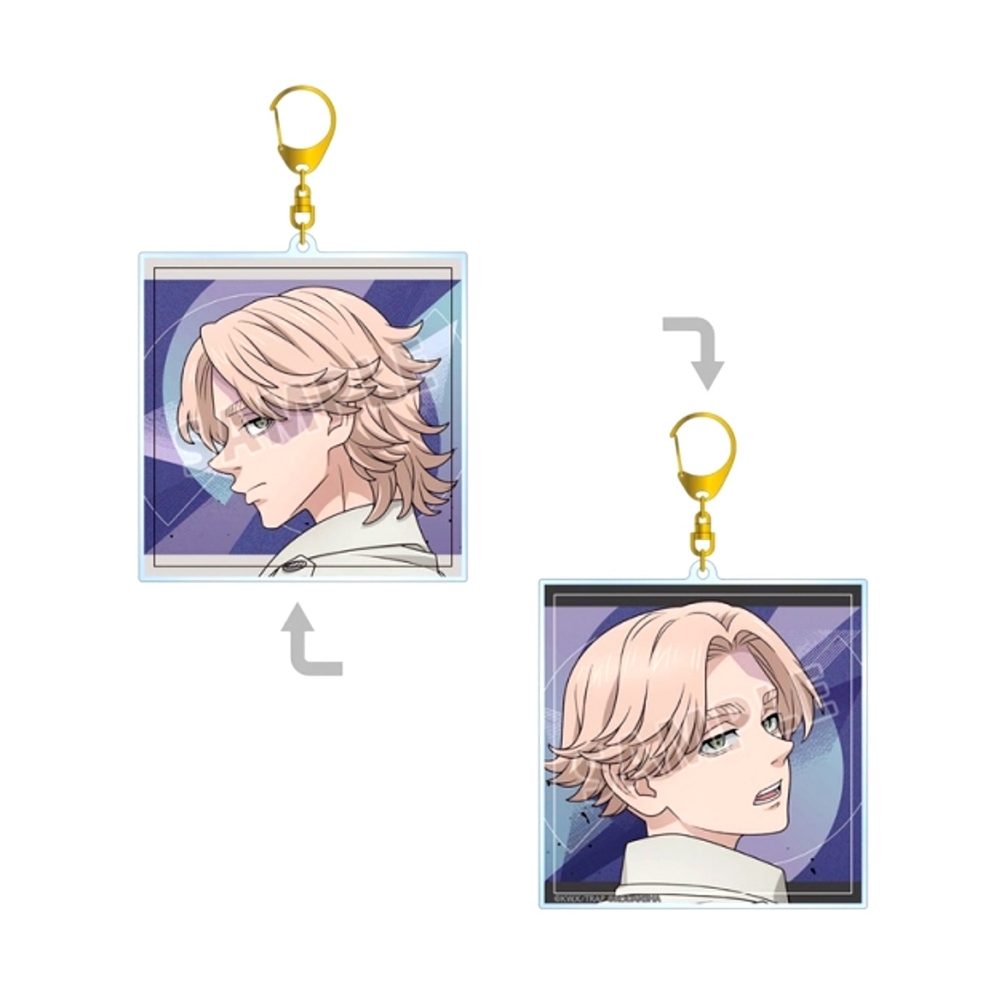 TV Anime Tokyo Revengers Newly Drawn Illustration Seishu Inui Past ver. / 2005 ver. Double-Sided BIG Acrylic Keychain (Reissue) [NEW]