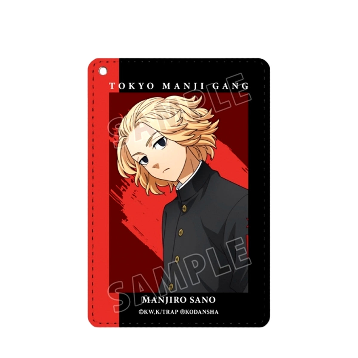 TV Anime Tokyo Revengers Newly Drawn Illustration Manjiro Sano Cheer Squad Uniform ver. 1-Pocket Pass Case (Reissue) [NEW]