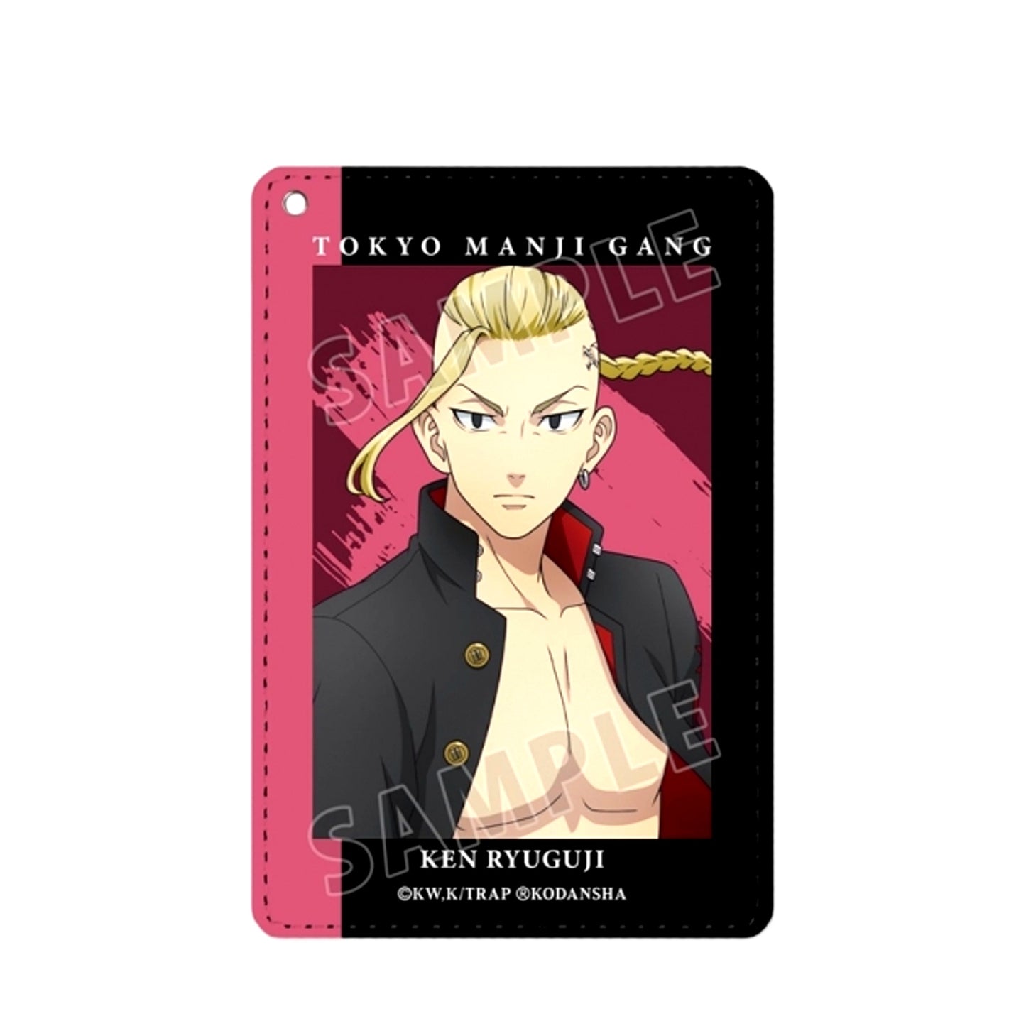 TV Anime Tokyo Revengers Newly Drawn Illustration Ken Ryuguji Cheer Squad Uniform ver. 1-Pocket Pass Case (Reissue) [NEW]