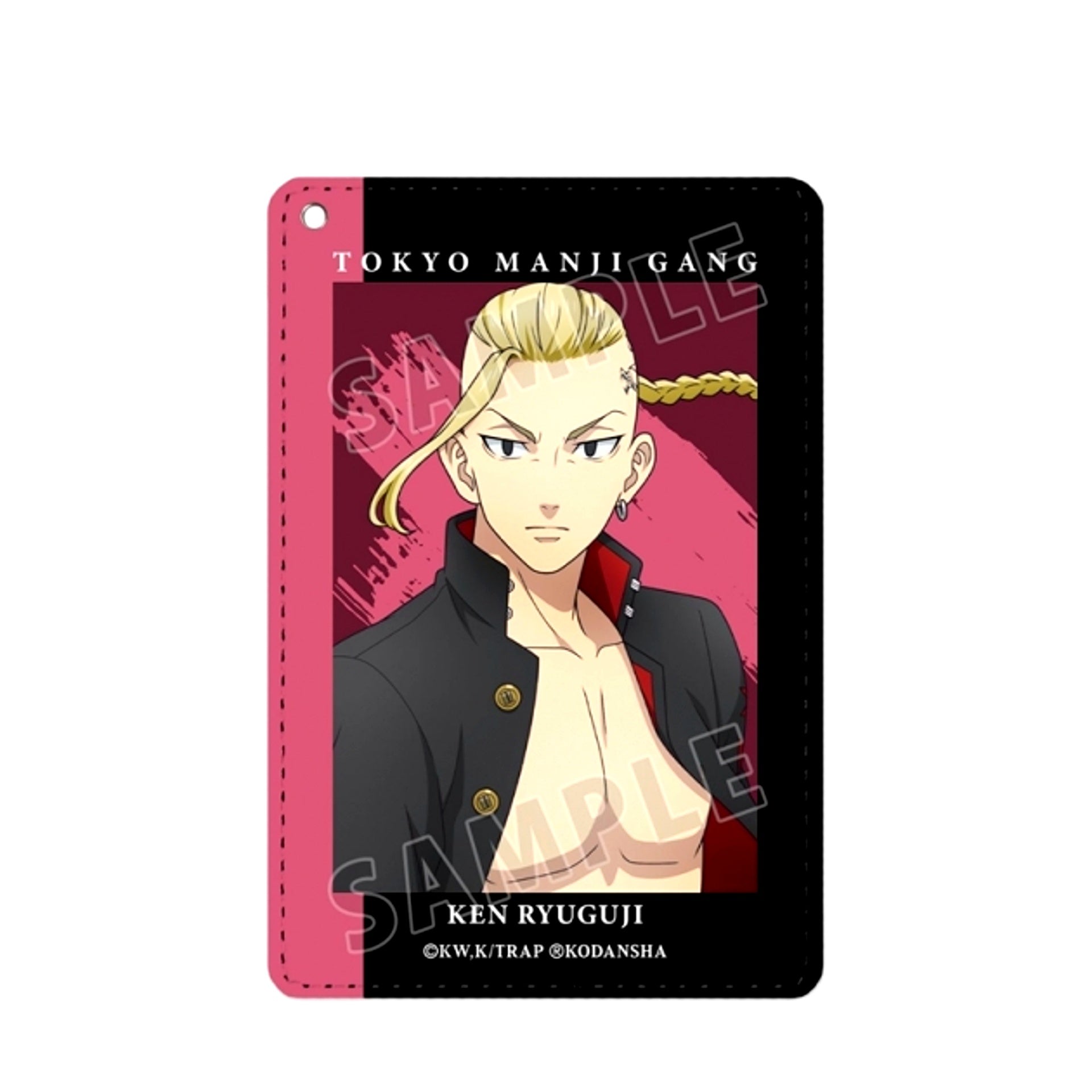 TV Anime Tokyo Revengers Newly Drawn Illustration Ken Ryuguji Cheer Squad Uniform ver. 1-Pocket Pass Case (Reissue) [NEW]