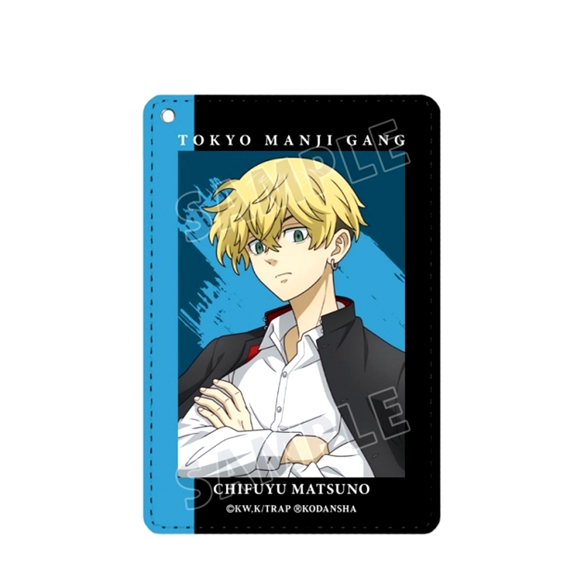 TV Anime Tokyo Revengers Newly Drawn Illustration Chifuyu Matsuno Cheer Squad Uniform ver. 1-Pocket Pass Case (Reissue) [NEW]