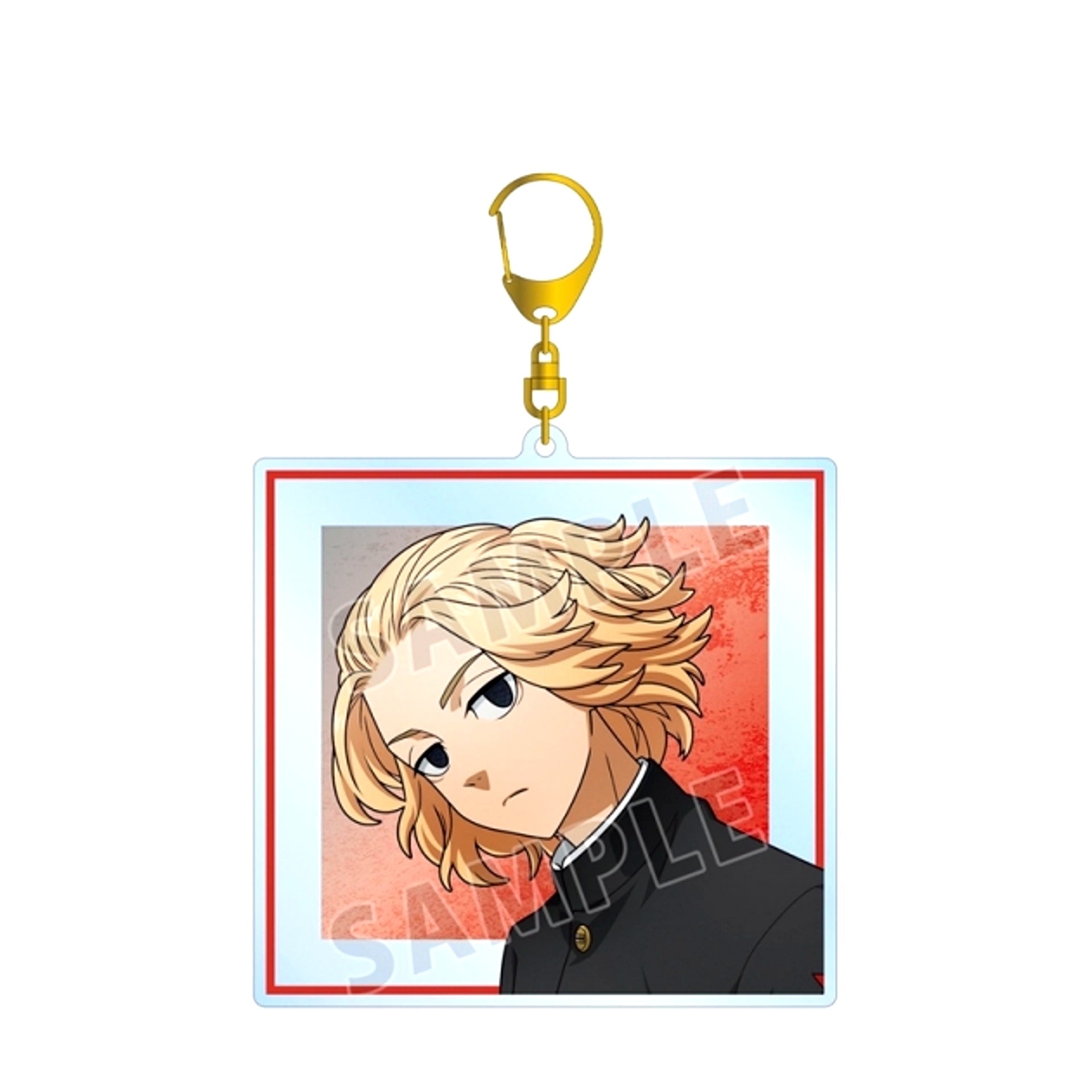 TV Anime Tokyo Revengers Newly Drawn Illustration Manjiro Sano Cheer Squad Uniform ver. BIG Acrylic Keychain (Reissue) [NEW]