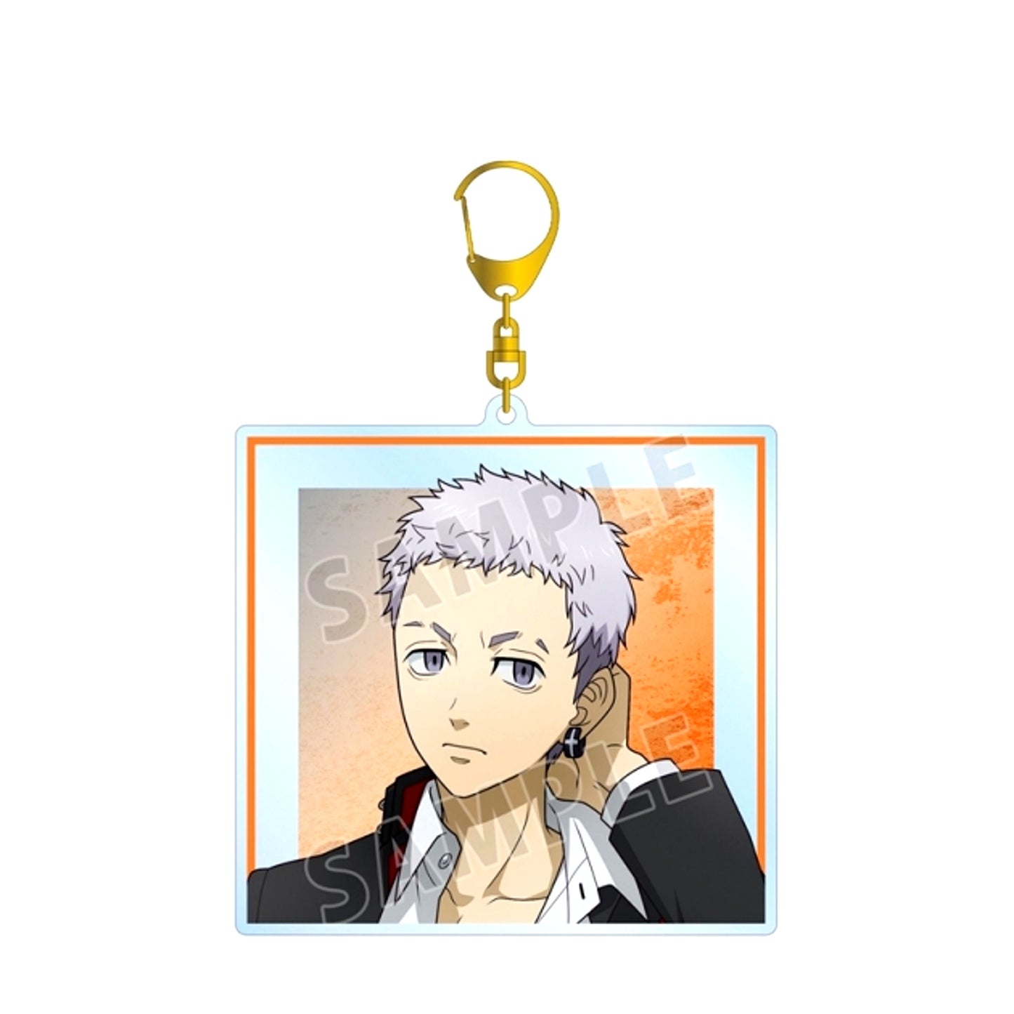TV Anime Tokyo Revengers Newly Drawn Illustration Takashi Mitsuya Cheer Squad Uniform ver. BIG Acrylic Keychain (Reissue) [NEW]