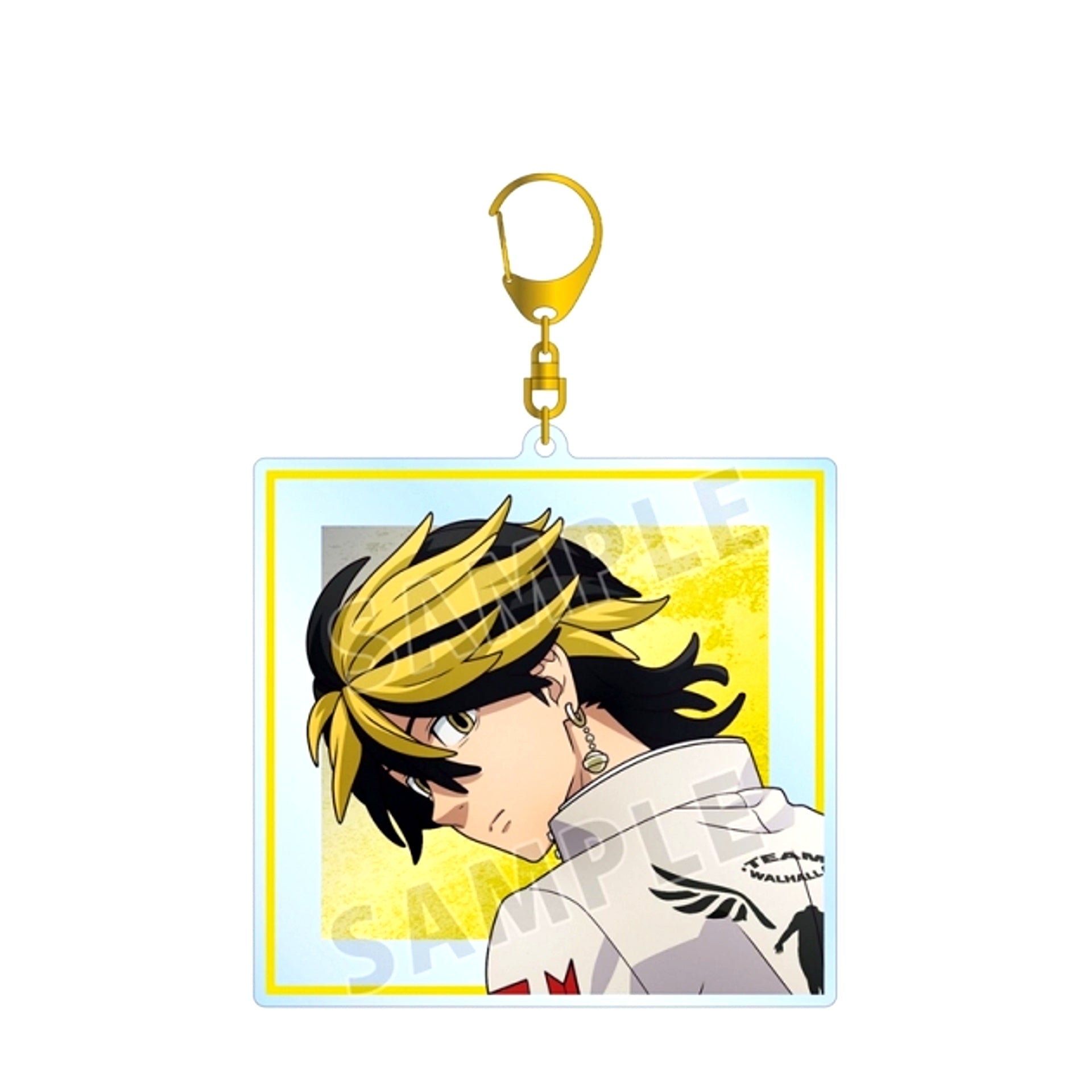 TV Anime Tokyo Revengers Newly Drawn Illustration Kazutora Hanemiya Cheer Squad Uniform ver. BIG Acrylic Keychain (Reissue) [NEW]