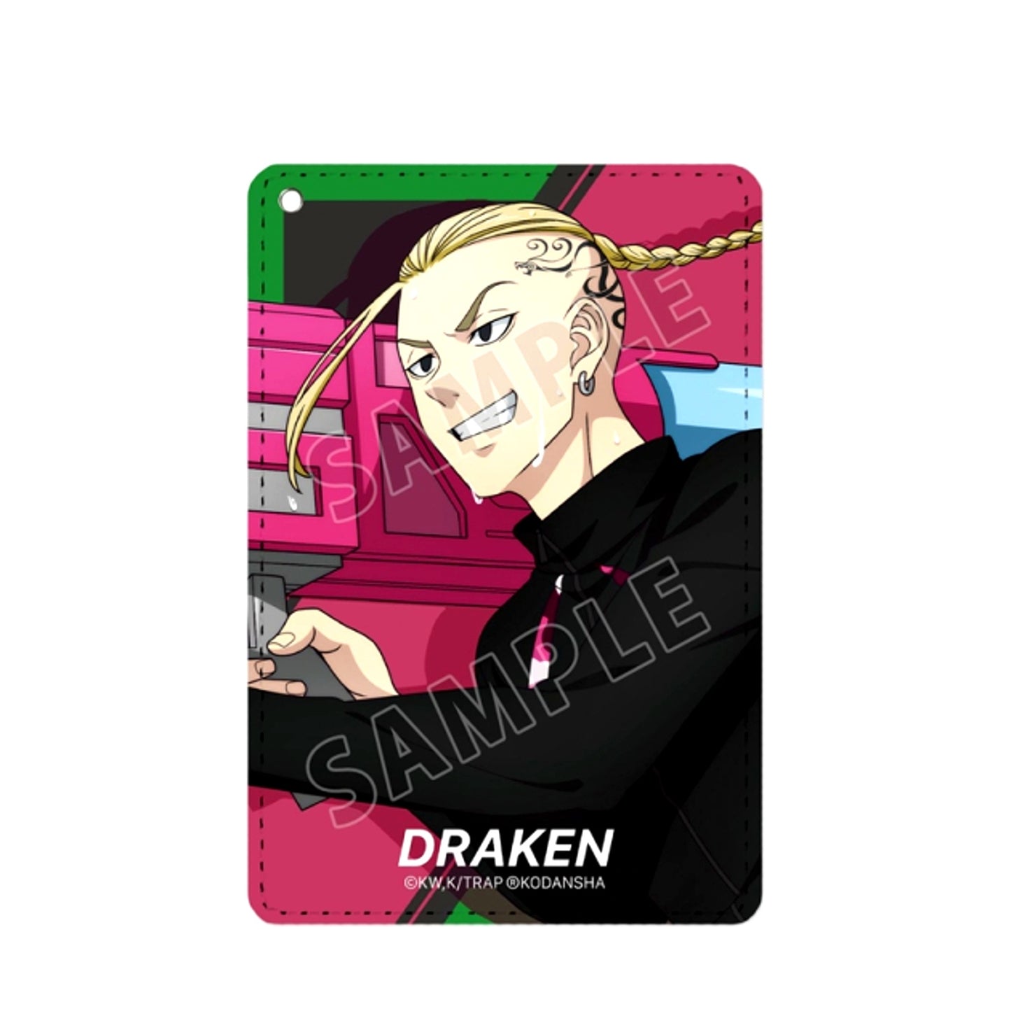 TV Anime Tokyo Revengers Newly Drawn Illustration Ken Ryuguji Water Gun Battle ver. 1-Pocket Pass Case (Reissue) [NEW]