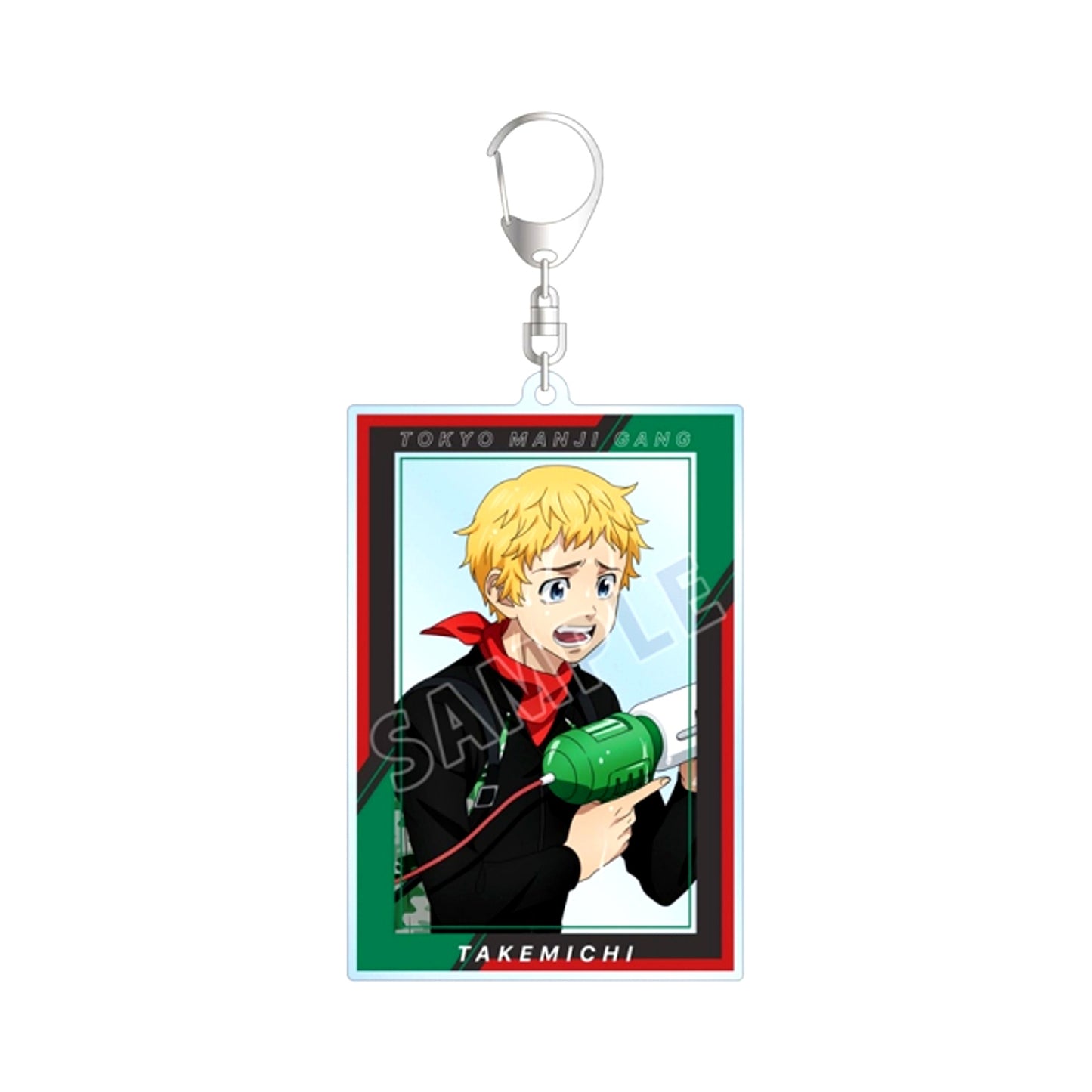 TV Anime Tokyo Revengers Newly Drawn Illustration Takemichi Hanagaki Water Gun Battle ver. BIG Acrylic Keychain (Reissue) [NEW]