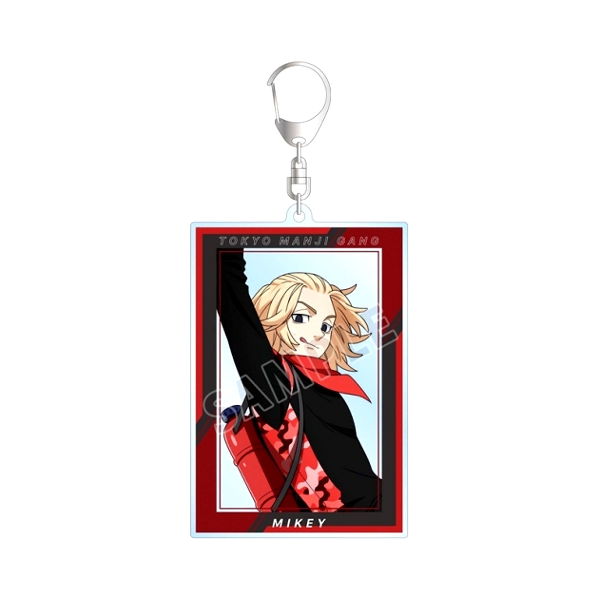 TV Anime Tokyo Revengers Newly Drawn Illustration Manjiro Sano Water Gun Battle ver. BIG Acrylic Keychain (Reissue) [NEW]