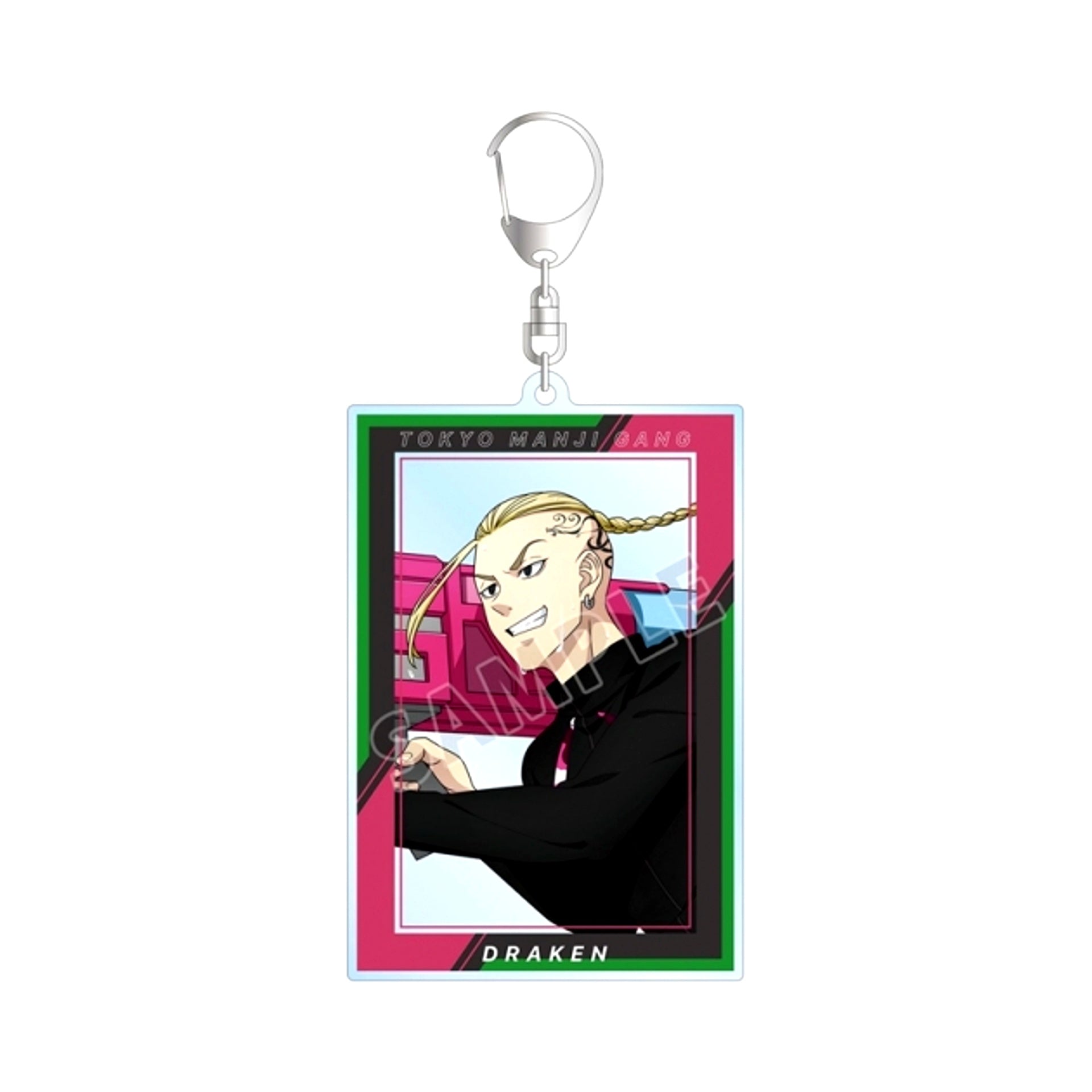 TV Anime Tokyo Revengers Newly Drawn Illustration Ken Ryuguji Water Gun Battle ver. BIG Acrylic Keychain (Reissue) [NEW]