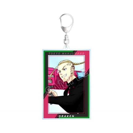 TV Anime Tokyo Revengers Newly Drawn Illustration Ken Ryuguji Water Gun Battle ver. BIG Acrylic Keychain (Reissue) [NEW]