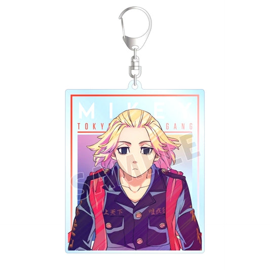 TV Anime Tokyo Revengers Manjiro Sano Ani-Art clear label BIG Acrylic Keychain (Reissue) [NEW]