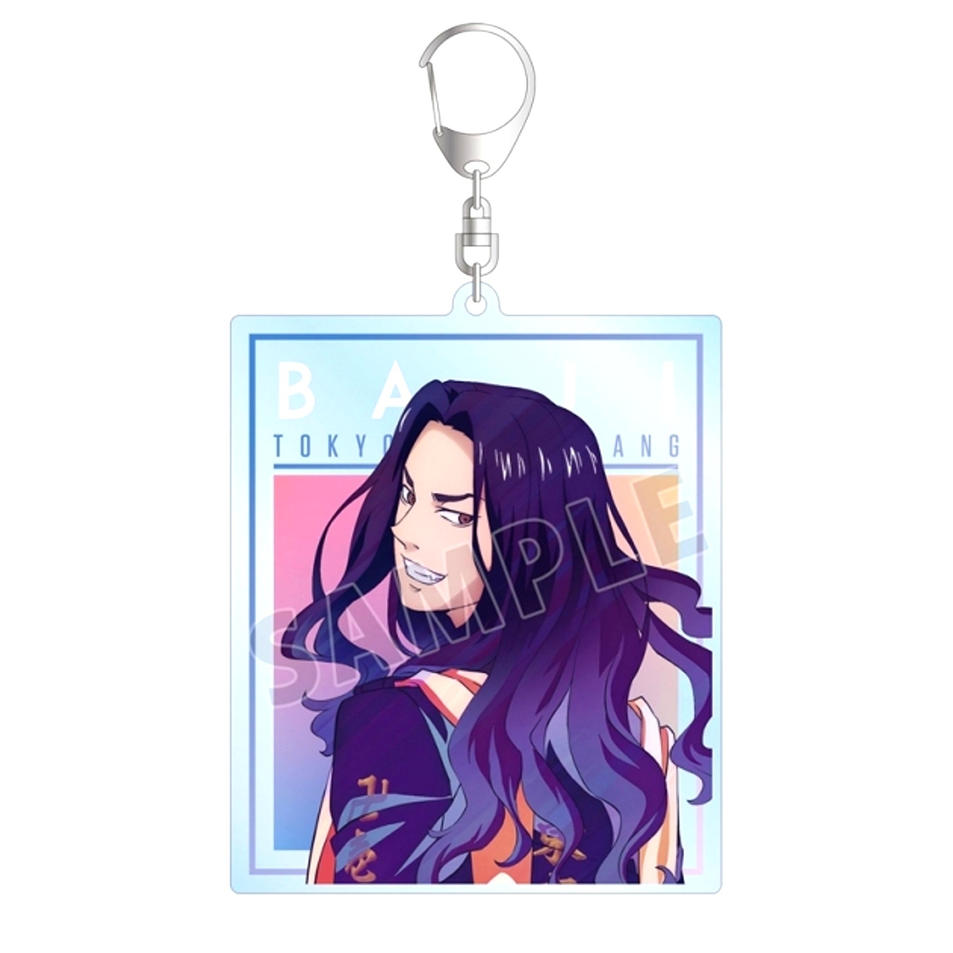 TV Anime Tokyo Revengers Keisuke Baji Ani-Art clear label BIG Acrylic Keychain (Reissue) [NEW]