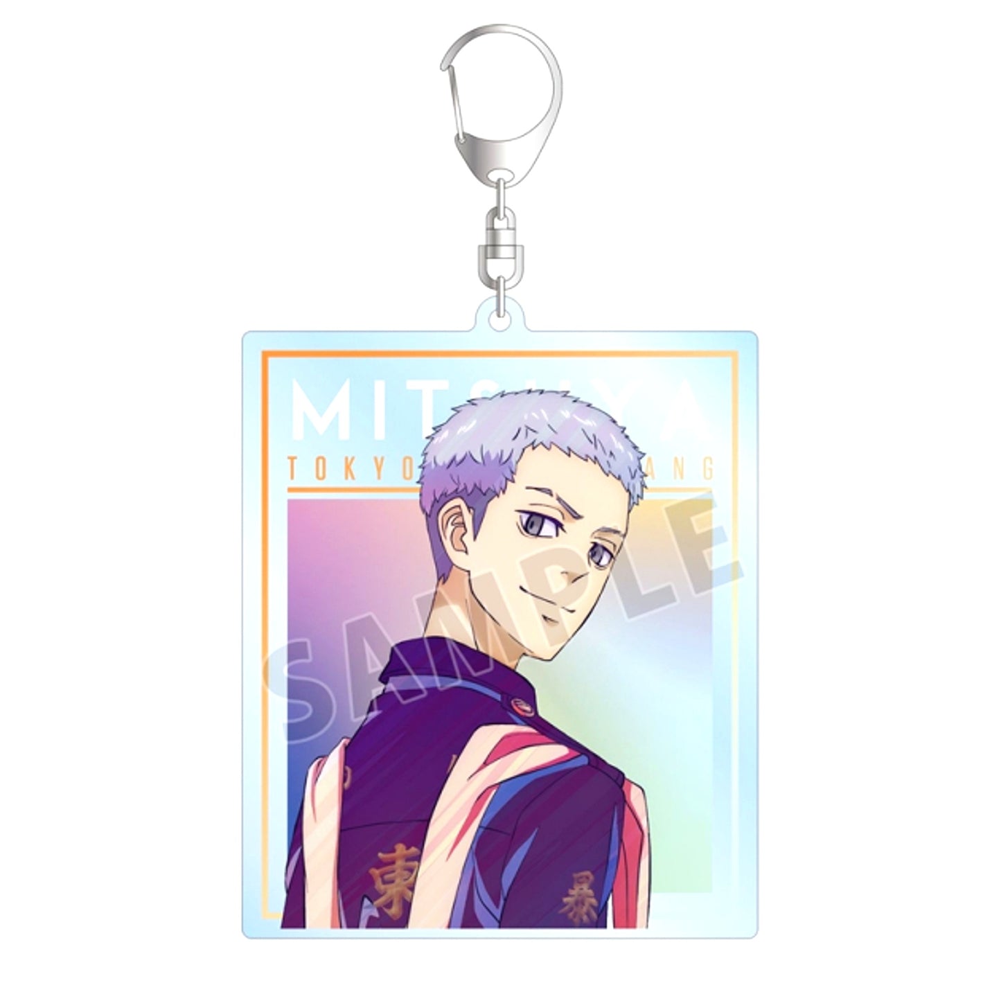 TV Anime Tokyo Revengers Takashi Mitsuya Ani-Art clear label BIG Acrylic Keychain (Reissue) [NEW]