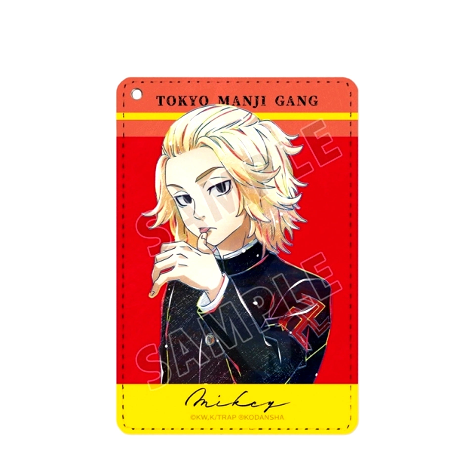 TV Anime Tokyo Revengers Manjiro Sano Ani-Art Vol.2 1-Pocket Pass Case (Reissue) [NEW]