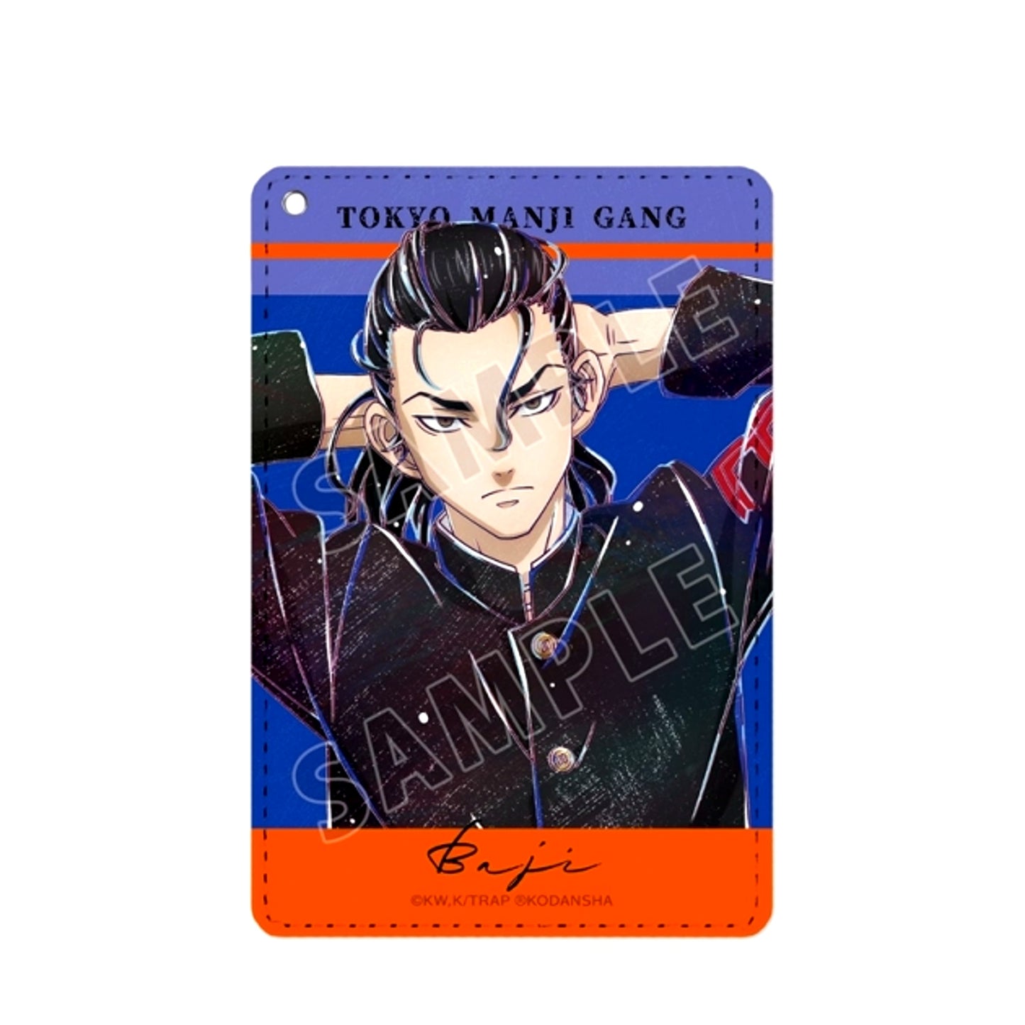 TV Anime Tokyo Revengers Keisuke Baji Ani-Art Vol.2 1-Pocket Pass Case (Reissue) [NEW]