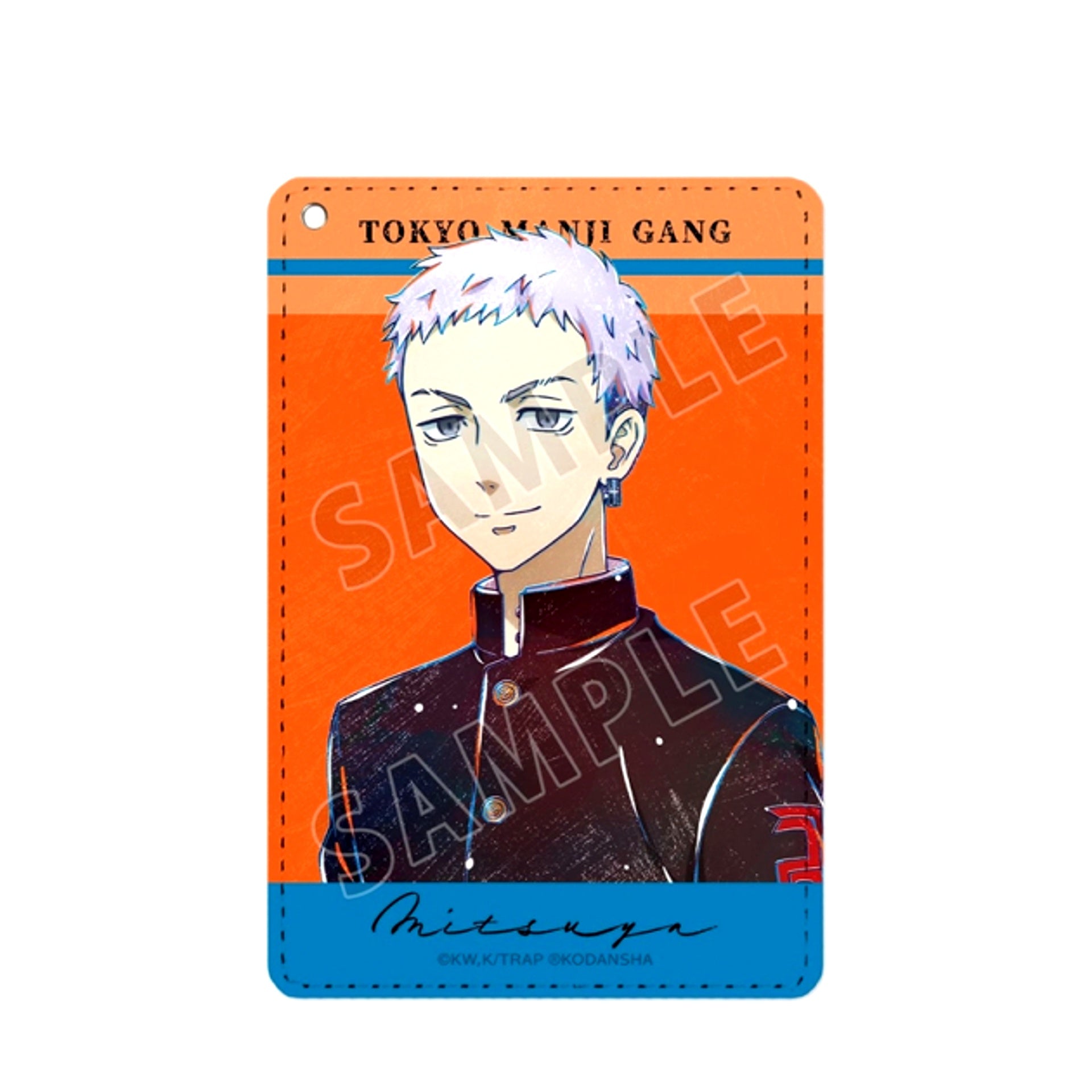 TV Anime Tokyo Revengers Takashi Mitsuya Ani-Art Vol.2 1-Pocket Pass Case (Reissue) [NEW]