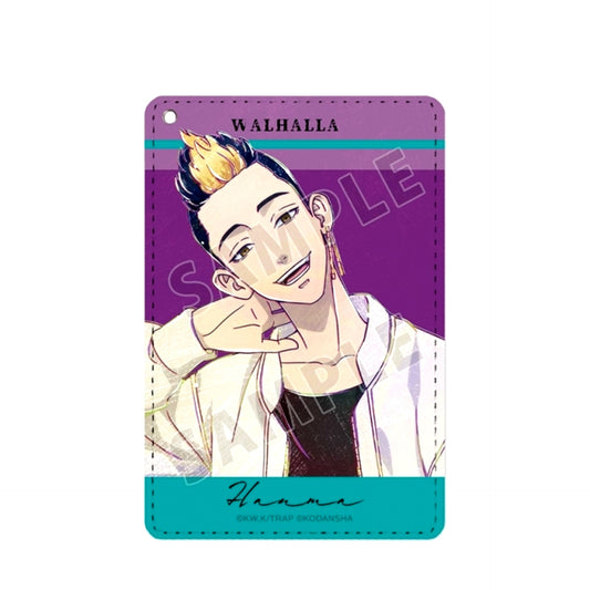 TV Anime Tokyo Revengers Shuji Hanma Ani-Art Vol.2 1-Pocket Pass Case (Reissue) [NEW]