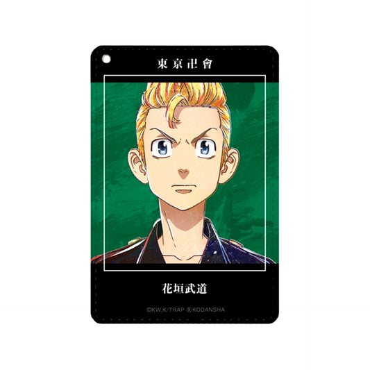 TV Anime Tokyo Revengers Takemichi Hanagaki Ani-Art 1 Pocket Pass case Goods - Pass case Resale [NEW]