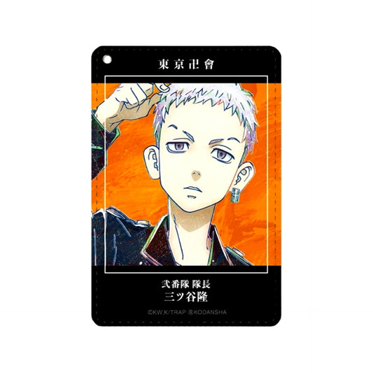 TV Anime Tokyo Revengers Takashi Mitsuya Ani-Art 1 Pocket Pass case Goods - Pass case Resale [NEW]