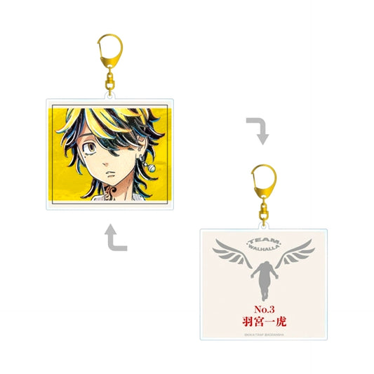 TV Anime Tokyo Revengers Kazutora Hanemiya Ani-Art Double-Sided Big Acrylic Keychain Goods - Keychain Resale [NEW]