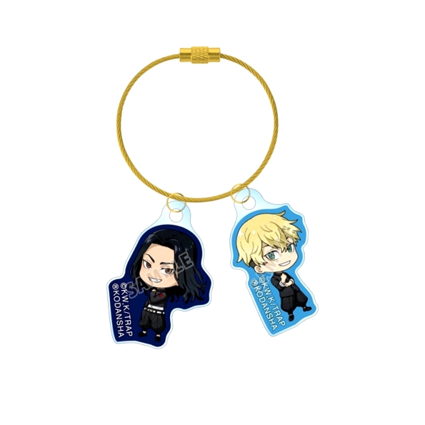 TV Anime Tokyo Revengers Keisuke Baji & Chifuyu Matsuno Double Wire Acrylic Keychain (Reissue) [NEW]