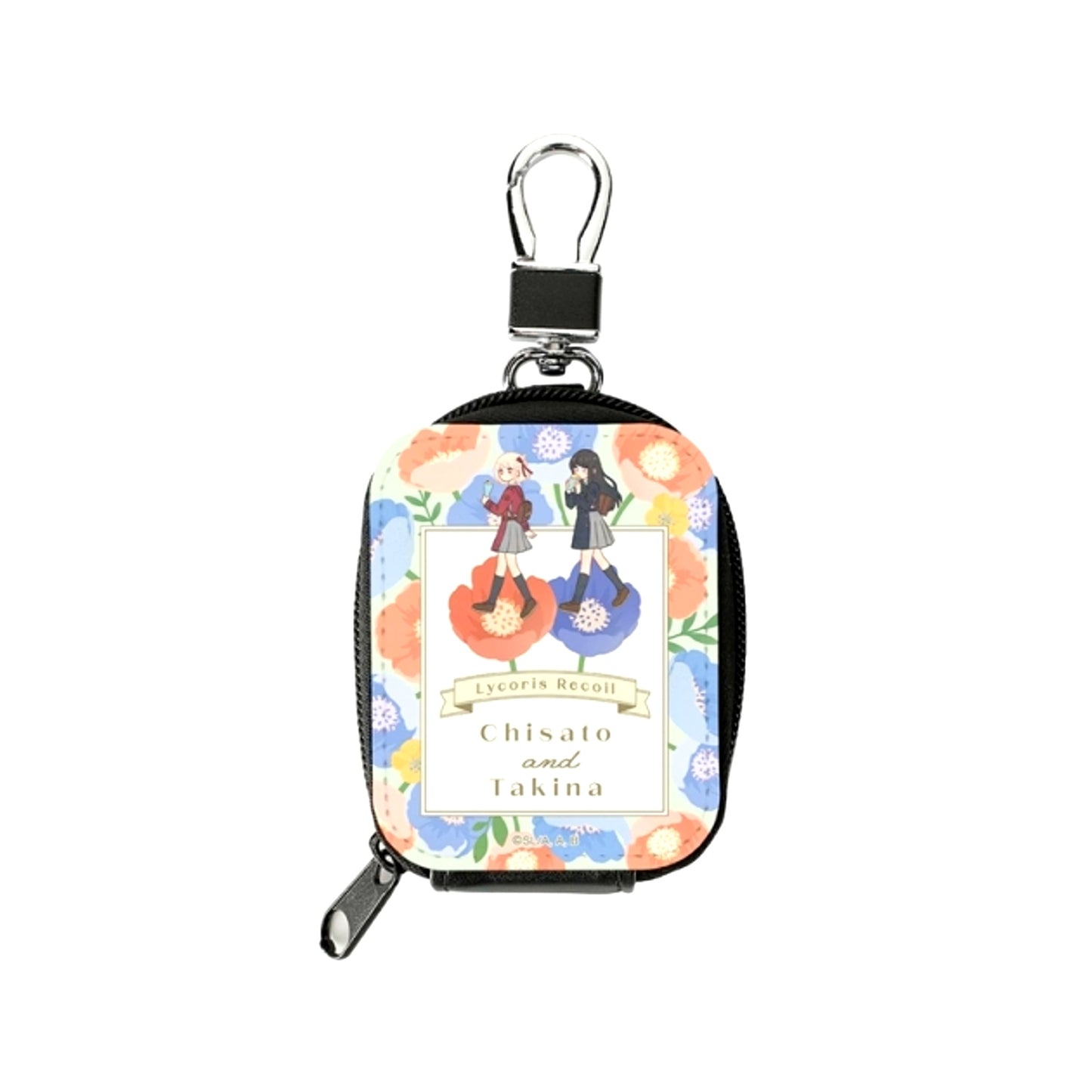 TV Anime Lycoris Recoil Chisato Nishikigi & Takina Inoue Botania Synthetic Leather Mini Pouch ver.B (Reissue) [NEW]