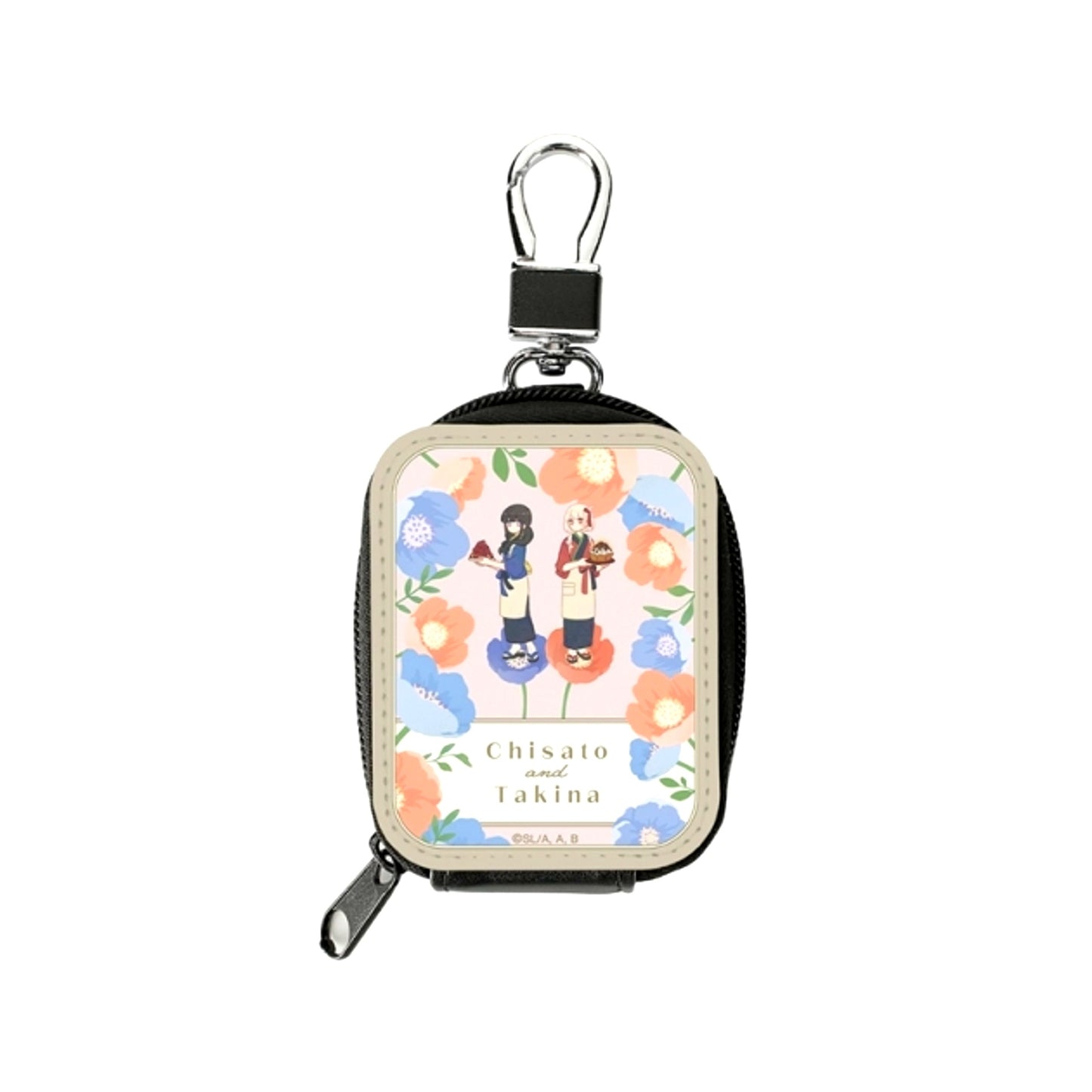 TV Anime Lycoris Recoil Chisato Nishikigi & Takina Inoue Botania Synthetic Leather Mini Pouch ver.D (Reissue) [NEW]