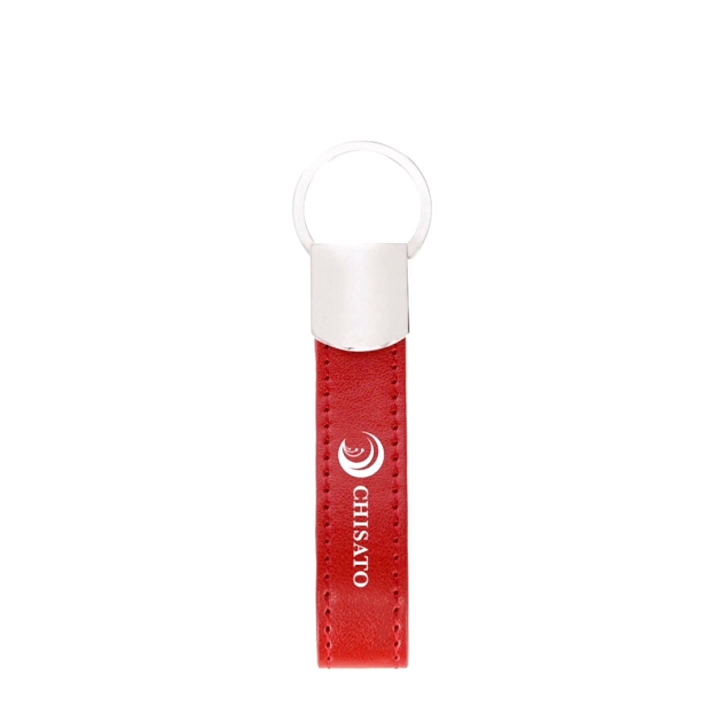 TV Anime Lycoris Recoil Chisato Nishikigi Synthetic Leather Keychain with Key Ring (Reissue) [NEW]