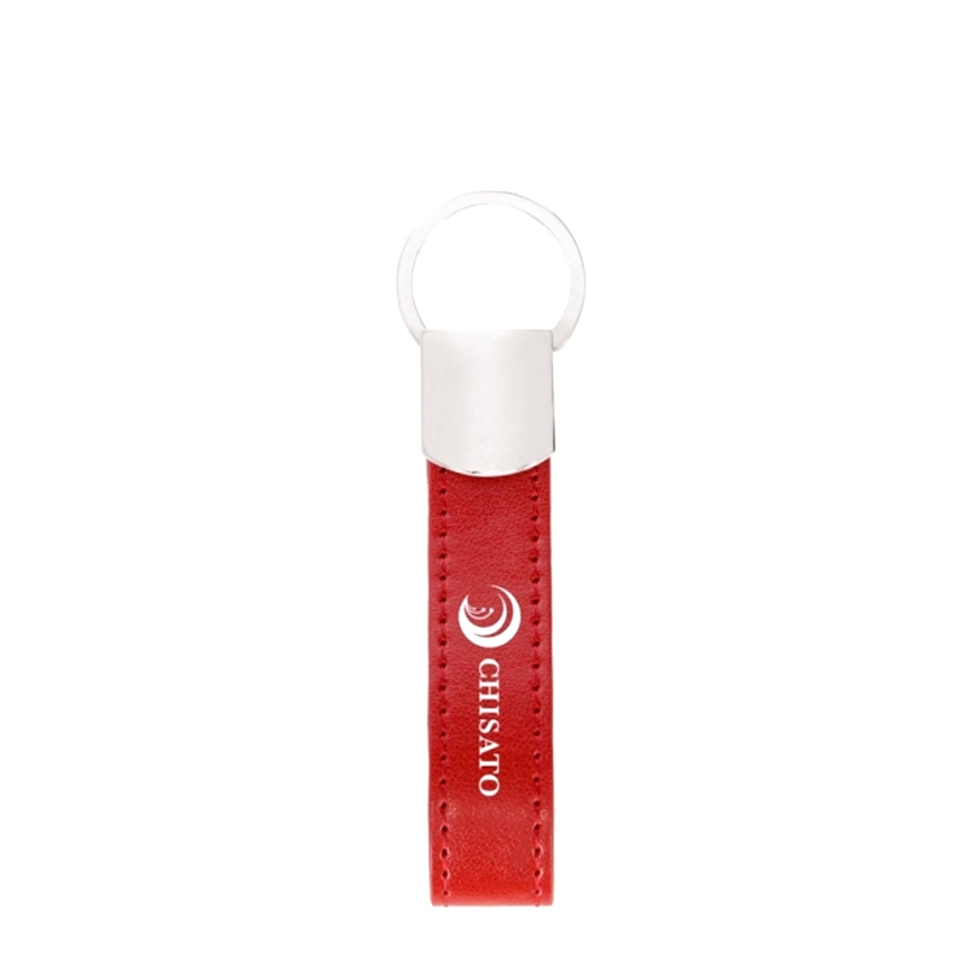 TV Anime Lycoris Recoil Chisato Nishikigi Synthetic Leather Keychain with Key Ring (Reissue) [NEW]