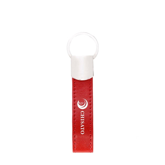 TV Anime Lycoris Recoil Chisato Nishikigi Synthetic Leather Keychain with Key Ring (Reissue) [NEW]