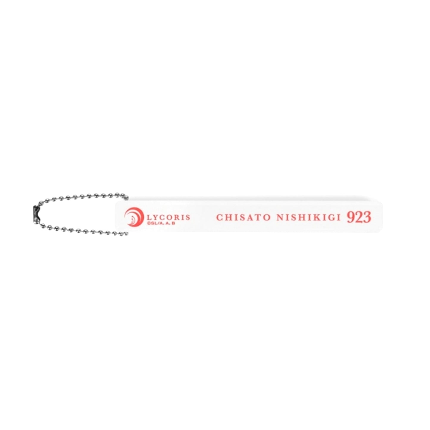 TV Anime Lycoris Recoil Chisato Nishikigi Acrylic Hotel Keychain (Reissue) [NEW]