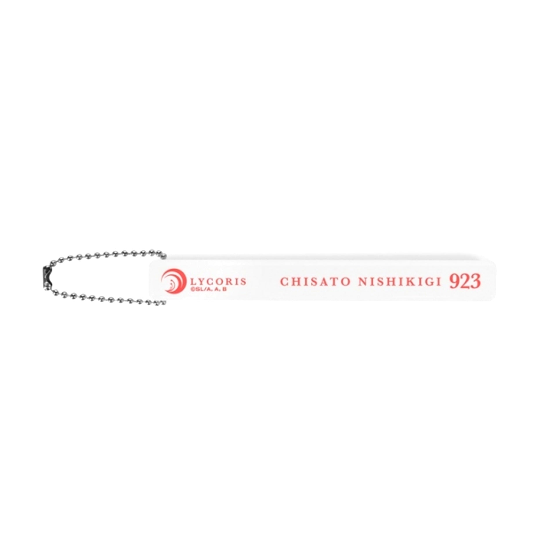 TV Anime Lycoris Recoil Chisato Nishikigi Acrylic Hotel Keychain (Reissue) [NEW]