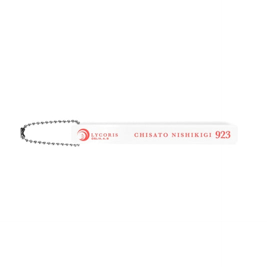 TV Anime Lycoris Recoil Chisato Nishikigi Acrylic Hotel Keychain (Reissue) [NEW]