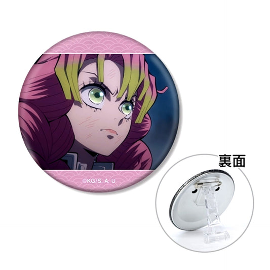 Anime Demon Slayer: Kimetsu no Yaiba Mitsuri Kanroji Scene 3WAY Button Goods - Badge Resale [NEW]