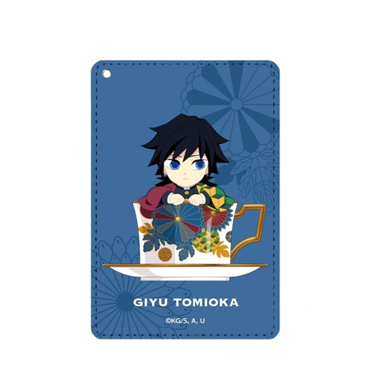 Anime Demon Slayer: Kimetsu no Yaiba Giyu Tomiokau Mini Chara Tea Cup ver. 1 Pocket Pass case Goods - Pass case Resale [NEW]