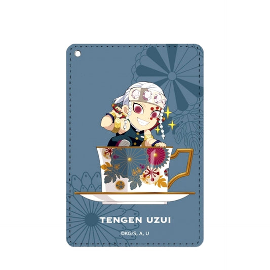 Anime Demon Slayer: Kimetsu no Yaiba Tengen Uzui Mini Chara Tea Cup ver. 1 Pocket Pass case Goods - Pass case Resale [NEW]
