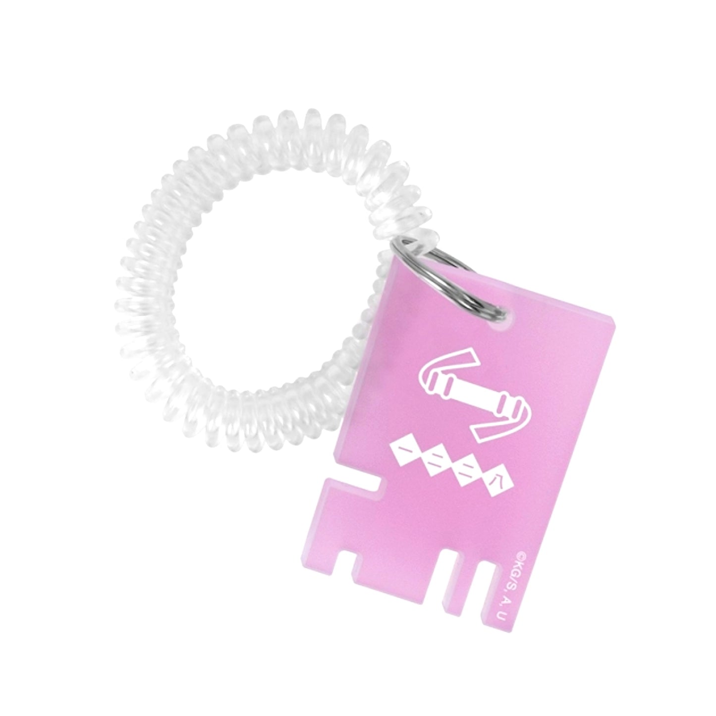 Anime Demon Slayer: Kimetsu no Yaiba Nezuko Kamado Locker Key Style Acrylic Keychain Goods - Keychain Resale [NEW]