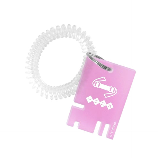 Anime Demon Slayer: Kimetsu no Yaiba Nezuko Kamado Locker Key Style Acrylic Keychain Goods - Keychain Resale [NEW]