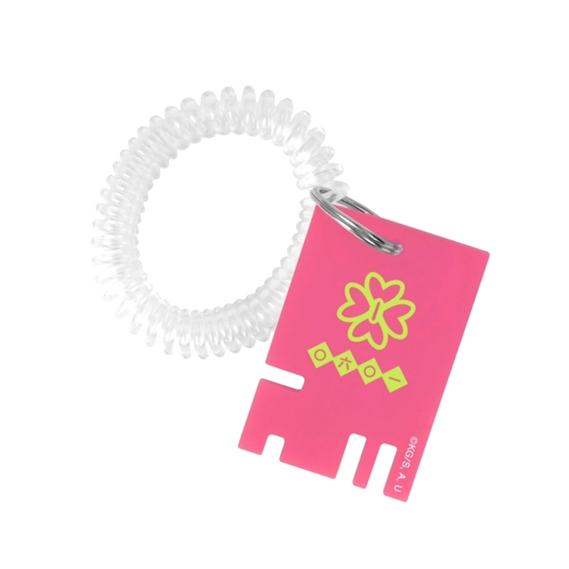 Anime Demon Slayer: Kimetsu no Yaiba Mitsuri Kanroji Locker Key Style Acrylic Keychain Goods - Keychain Resale [NEW]