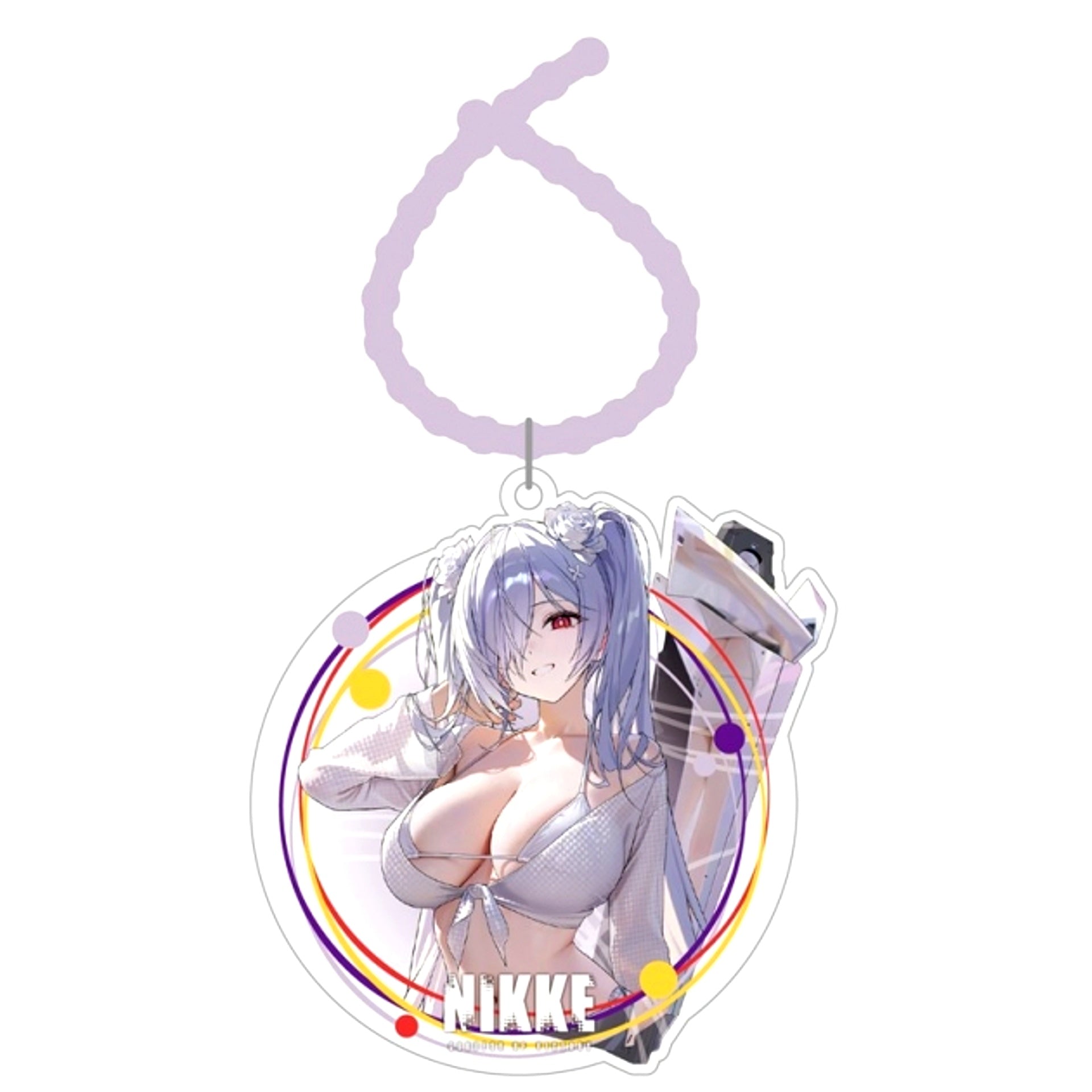 GODDESS OF VICTORY: NIKKE NIKKE Acrylic Keychain - Cinderella: Crystal Wave Goods - Keychain [NEW]