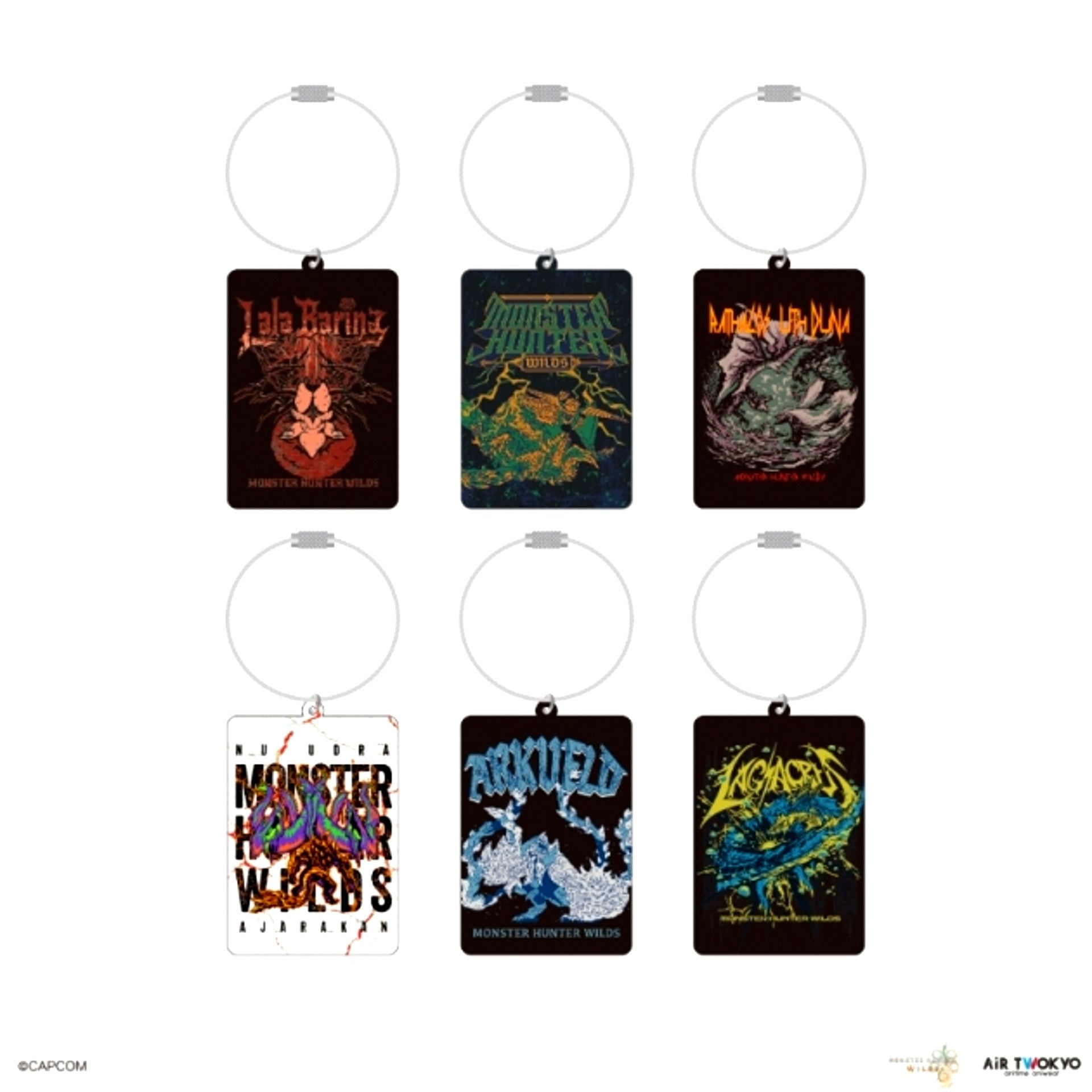 Monster Hunter Wilds Part 2 3D Acrylic Keychain (Arkveld) Goods - Keychain [NEW]