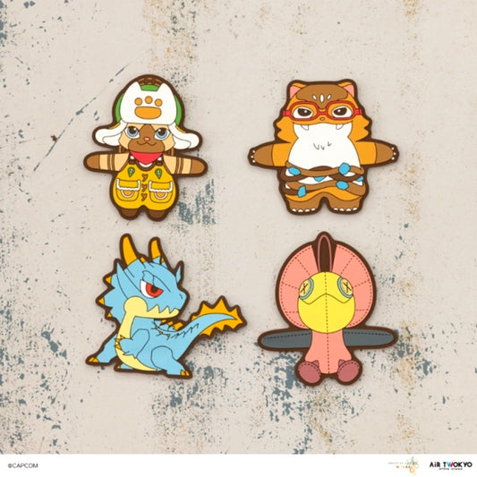 Monster Hunter Wilds Vol.2 Rubber Magnet Hook (Palico) [NEW]